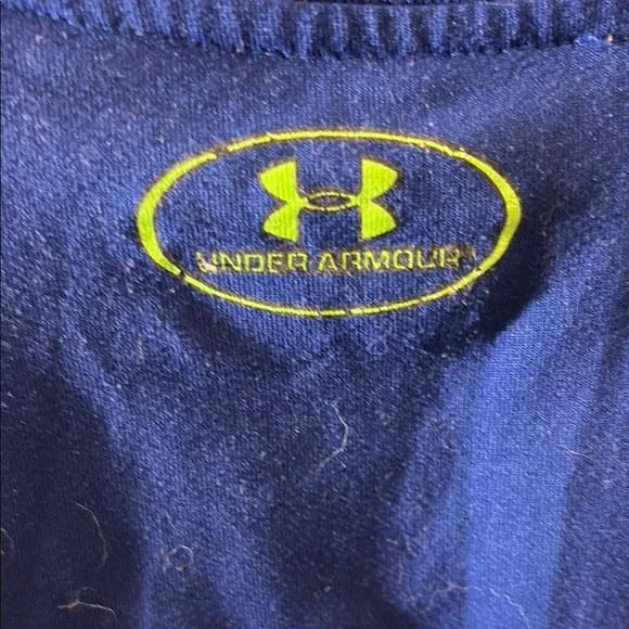 Under Armour Men's Blue T-Shirt - Picture 5 of 5
